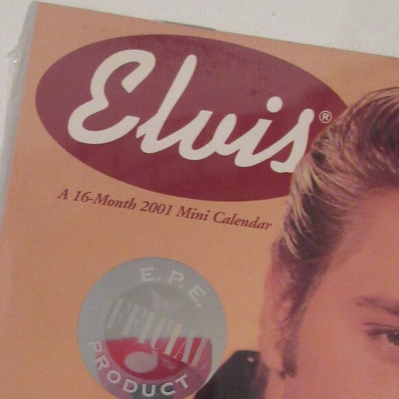 Elvis Presley, deck of playing cards plus a 16 month Vintage Mini calendar - Picture 10 of 11